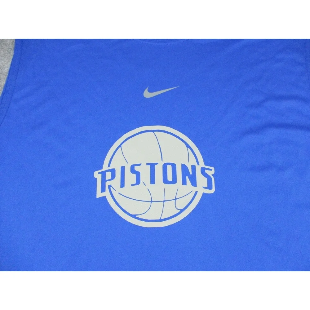 Blake Griffin Detroit Pistons Basketball Jersey Men 2XL XXL White Blue NBA Nike